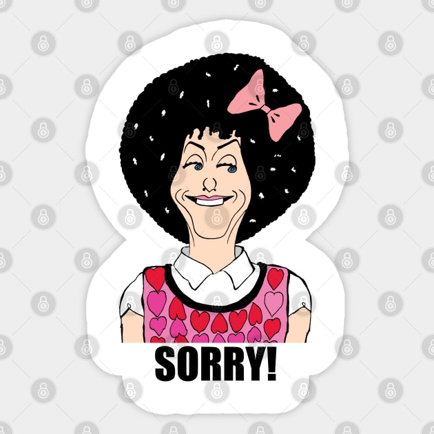 CLASSIC SNL TV SHOW CHARACTER Sticker by cartoonistguy